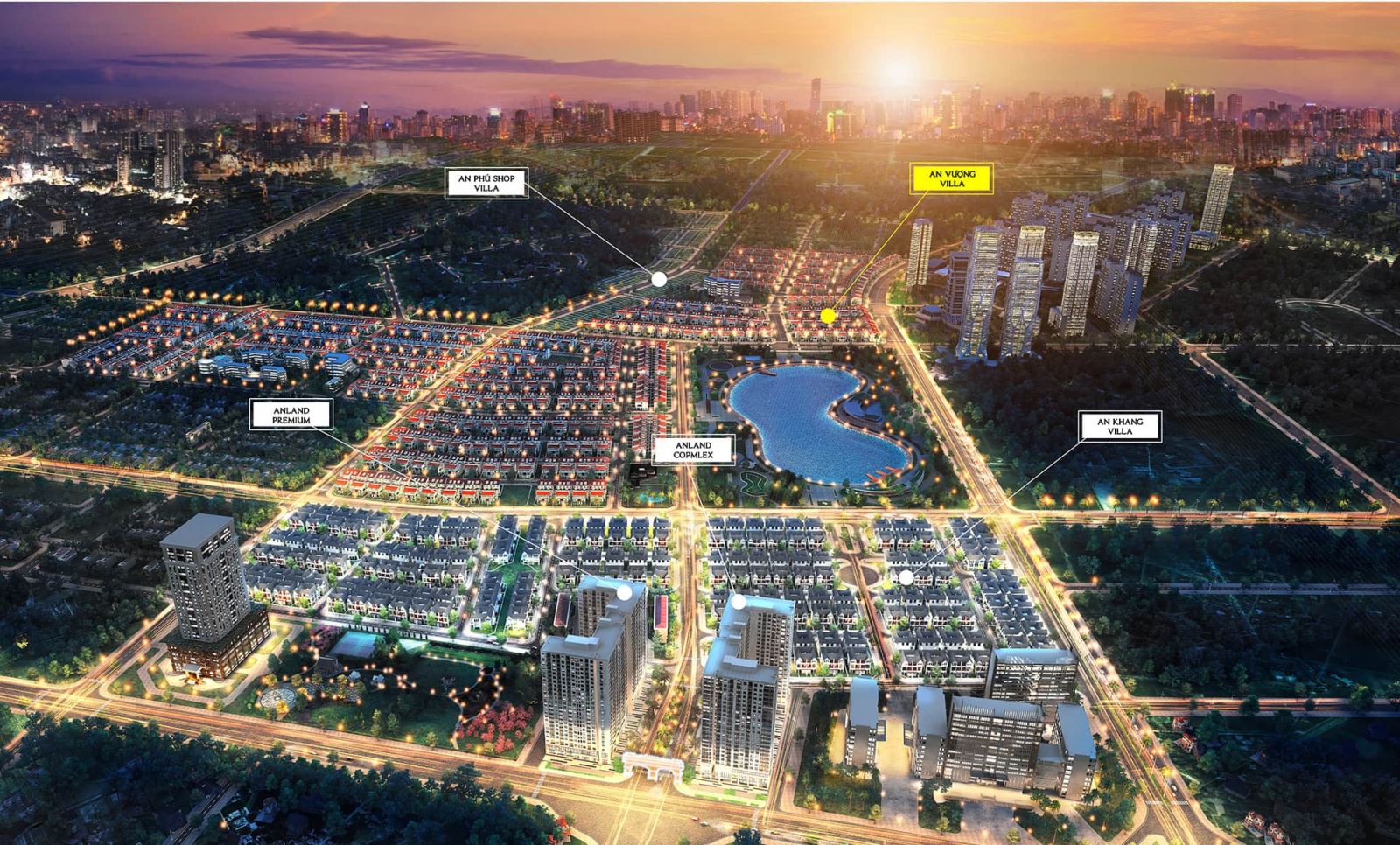 Dự Án An Vượng Villa - Dương Nội
